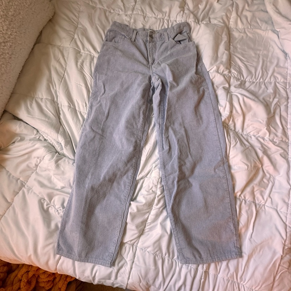 Levi’s purple corduroy baggy dad jeans